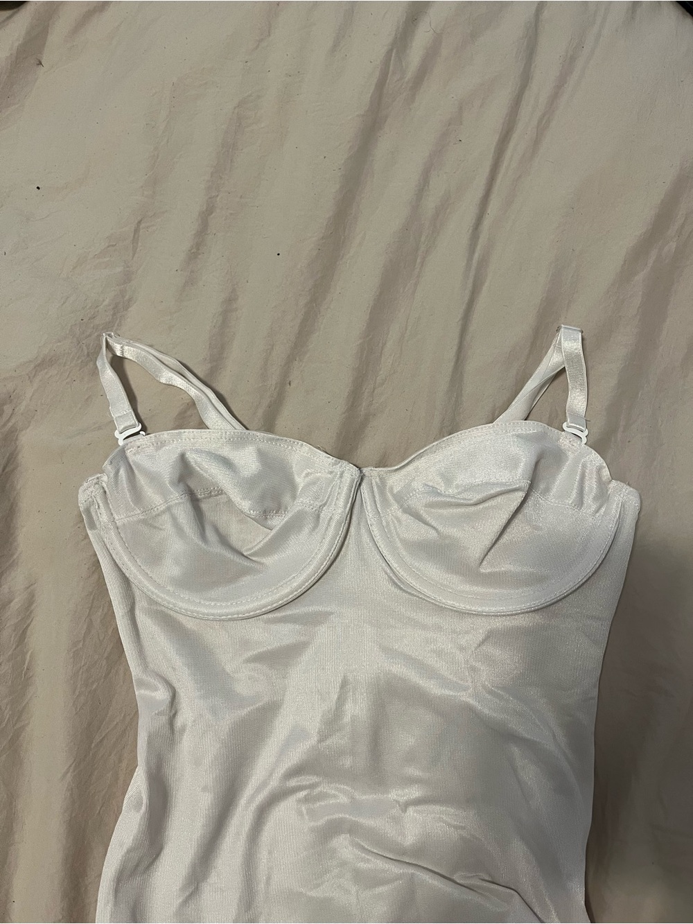 Classic White Underwire Bodysuit
